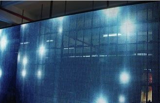 Pantalla transparente de cristal transparente de la pantalla LED de la exhibición/5000 liendres de SMD5050 P16
