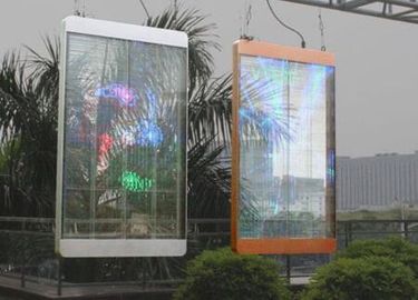 Gabinete transparente al aire libre los 960MM X 960M M de la prenda impermeable de la pantalla LED SMD de Digitaces P5