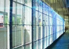 Pantalla LED de cristal transparente comercial gigante P20 de Digitaces con ahorro de la energía