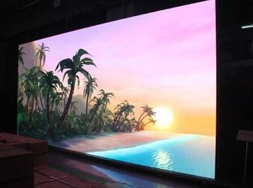 P2.4 exhibición llevada ultra fina al aire libre, exhibición llevada pared video de HD para el anuncio